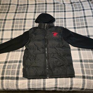 Beverly Hills Polo Club Men's Vest/Hoodie Size L